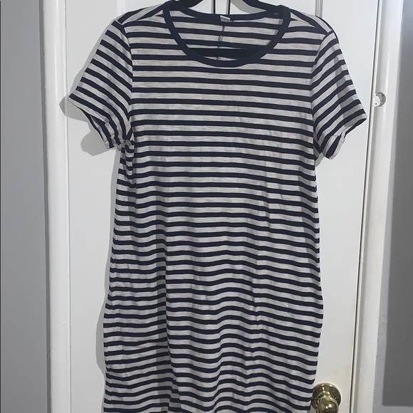 Striped T-Shirt Dress - Picture 1 of 1